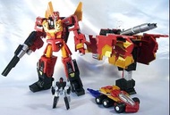 三廠  Fansproject Parallax TFX-04 Protector RODIMUS Prime 洺狄文  火棒  Upgrade Kit 變形金剛