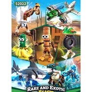 Brainrot World Sahur, Tralalero, Bolecca, Lirili Assembling Toys