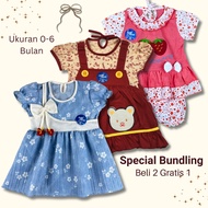 Buy 2 Get 1 Free Pepi Jr Baby Girl Dress 0-6 Months Planet Kidz Package F Dress Baby Girl