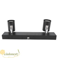 WISDOM LED Track Light, 2 Light 110-220V Ceiling Track Light, Energy Saving Fixed Rail Rotating Head
