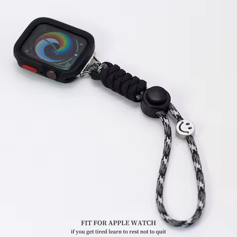 For Apple Watch lanyard 41mm 42mm 45mm 46mm 49mm hand hold short lanyard s10 s9 s8 s7 s6 Color pocke