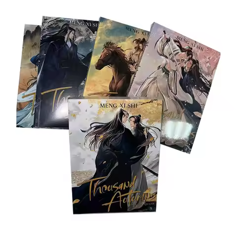 Volume 1-5 English Comic Novel Thousand Autumns - Qian Qiu - Meng Xi Shi BL Manhwa Ancient Romance M