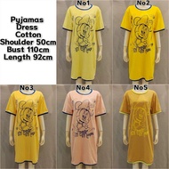 WOMEN PYJAMAS DRESS COTTON BORONG MURAH BAJU TIDUR WANITA PAJAMAS SLEEPWEAR