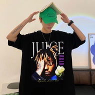 Rapper Juice Wrld Harajuku Graphic Tshirt Men Oversized Hip Hop T Shirt Male Fashion Casual Soft T-Shirt Men'S Streetwear S-4XL-5XL-6XL