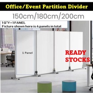 [MOQ 2 panel] Office Event Corporate Large Divider Partition Room Heavy Duty Room Divider Partition Wall Folding Screen