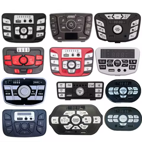 Multi-functional player child riding electric car controller 12V 24V, baby stroller central controll