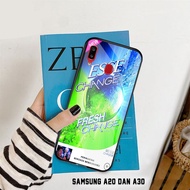Artha Case Samsung Galaxy A20 Dan Samsung A30 Aesthetic Rokok Esse 53 Glass Kaca Silikon Terbaru All