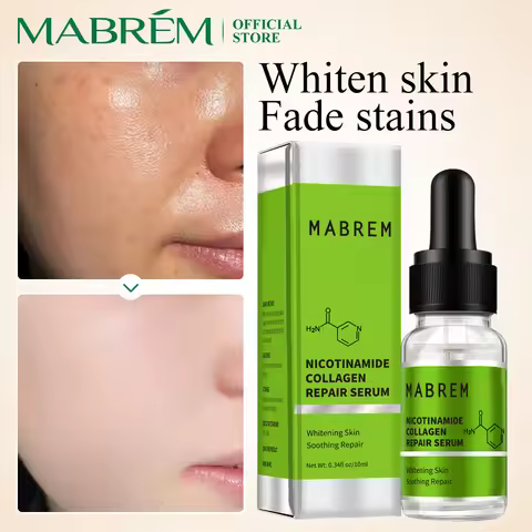 MABREM Nicotinamide Collagen Repair Solution Serum Whitening Oil control Acne Delicate skin Facial s