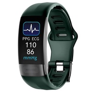 นาฬิกาสุขภาพ PPG Spo2 Smart Bracelet Watch Health ECC Fitness Tracker for Men Women Calorie Blood Smartwatch