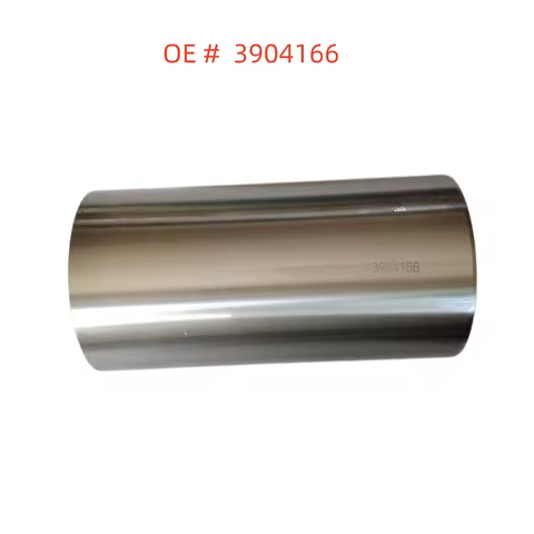 High quality 3904166 Diesel Engine Parts 6bt Cylinder Piston Cylinder Sleeve 102mm Cylinder Liner fo