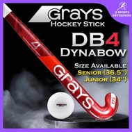 Grays Composite Hockey Stick Dynabow 4 DB4 Grays Kayu Hoki Trident Dimple Hockey Ball Grays Hockey B