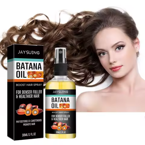 Jaysuing Natural Batana Oil Hair Spray Anti Hair Loss Hair Care Promotes Hair Growth Suitable for Me