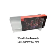 1pc Transparent clear PET cover For Switch NS Bayonetta 3 USA game limited edition storage display b