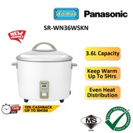 Panasonic SR-WN36 Large 3.6L Conventional Rice Cooker Periuk Nasi Elektrik Besar 电饭煲 SR-WN36WSKN