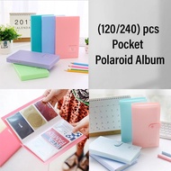 (120/240)Pockets album/polaroid album/photo album Mini album/Instant Photo Album