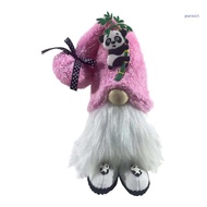 【SUIT*】 Panda Gnomes Swedish Tomtes Gnomes Figurines Tiered Tray Collectible Tabletop