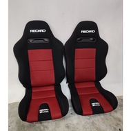 Recaro SR3 Sport Bucket seat Black and Red for old wira,old satria,Saga LMST