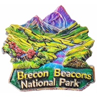 3D Brecon Beacons National Park Wales Fridge Magnet Gift Souvenir Resin Refrigerator Magnetic Sticke