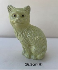 50年代景德鎮窯黃釉貓