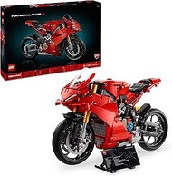 LEGO Technic Ducati Panigale V4 S Motorcycle Model Building Set 42202 (1603 Pieces) Buildable Vehicl