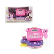 MESIN Large Cash Register Cash Register Toy