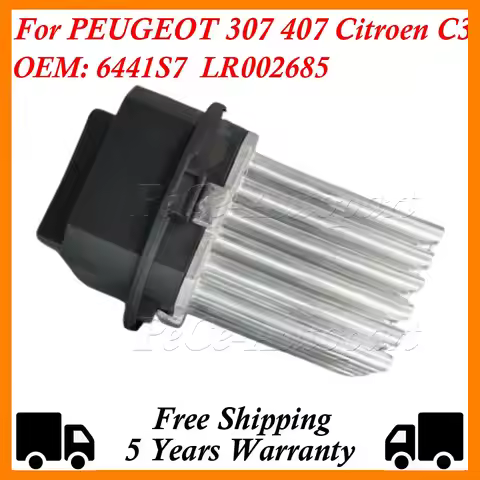 6441.S7 LR002685 6G9N19W575AA Resistor Blower Motor Resistor Fan Resistor Fit ForPEUGEOT 307 407 C3 