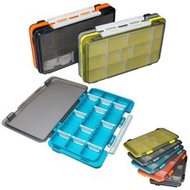 Mini Multifunctional Fishing Accessory Box, Shiny Fishing Gear Tool Box, Compact Portable Bait Box, 