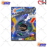 💯💯💯SUN RACING CLUTCH LINING MIO SPORTY W/SPRING 1500RPM