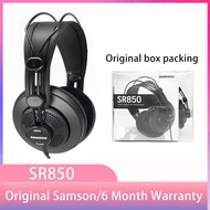 Original SAMSON SR850 Professional Studio Reference Monitor Headphones Dynamic Headset Semi-open