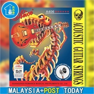 Guitar Strings Alice A406 Series Acoustic Folk Guitar String Set Stainless Steel Silk Strings