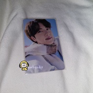 Pc WINPACK JIN BTS OFFICIAL WINTER PACKAGE PHOTOCARD Blank