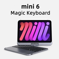 Keyboard Case For iPad Mini 6 Magnetic Cover Funda Backlight Foldable Rotatable Keyboard Spanish Rus