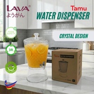 IRUMA x LAVA TAMU Water Dispenser Kristal 7.6L | Balang Air Akrilik BPA Free | Dispenser Air Crystal