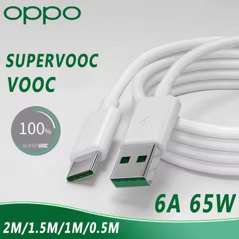 Oppo Cable 65w Original Supervooc Charger Cable Type C Reno 8 7 5g 5 Pro 6 Lite 4 3 Find X6 X5 Pro X