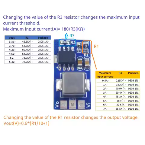 ND3A05SD 17W Synchronous Boost Regulator Module 3V 3.3V 3.7V to 4.2V 5V DC-DC Converter for Arduino 