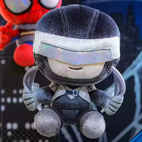 2026 Hot Toys Cosbi Spider Man Brand New Day Soft Blind Box Collectible Figurine Keychain Bag Pendan