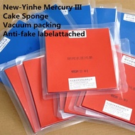 1X Original Yinhe Mercury 3 Table Tennis Ruer For Table Tennis Rackets Blade Cake Sponge Ruer Pimples In