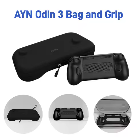 For AYN Odin 3 TPU Grip Original Odin3 Game Console BAG Grip Case Original Odin 3 Grip Stand Holder 