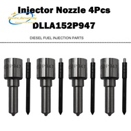 4PCS New DLLA152P947 Injector Nozzle for  Injector for  Navara D22 D40  2.5 093400-9470