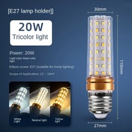 HOME WI Super Bright Led Bulb E27 E14 AC 220V 3 Colors In 1 Corn Bulb 12W/16W/18W/20W/26W for Home L