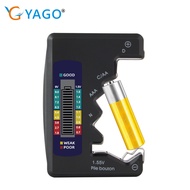 RCYAGO PRO Digital Battery Capacity Tester for 18650 14500 Lithum 9V 3.7V 1.5V AA AAA Cell C D Batteries Tester M05 20 Dropship