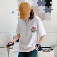 Evisu/Fushen 2026 Classic Round Neck Short-Sleeved T-Shirt Men Women Casual Original Design Joint Sl