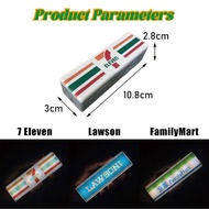 Cute 3D Fridge Magnet Glow in the Dark Motif 7Eleven Faly Mart Unique Refrigerator Decoration