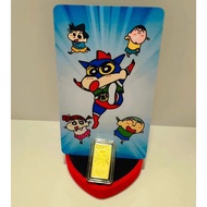 S.K.E JEWELLERY GOLD BAR 999.9 Edisi Shin Chan 蜡笔小新 1gm