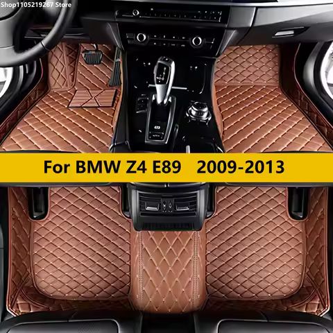 Car Floor Mat For BMW Z4 E89 2009 2010 2011 2012 2013 Carpet Full Set Auto Interior Part Accessories