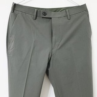UNIQLO DRY 感動 輕量 透氣 仿棉質 快乾 速乾 修身 休閒褲 西裝褲 長褲 褲子素面 大地綠配色 男版 79X76 321-463821 PNT-M TP0_2502 TP0_25 #翻轉