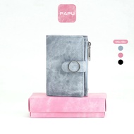 PAPU VN16 Women's Handheld Money Wallet, Size 12.5 cm, Denim Style