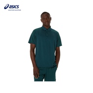 ASICS Actibreeze Vented Mesh Men Polo-Shirt In Saxon Green