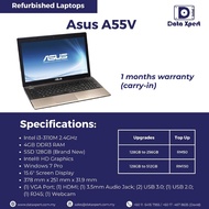 Refurbished Asus A55V Laptop i3-3110M /4GB RAM /SSD 128GB /Window 7 Pro