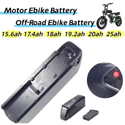 TUTTIO Adria 26 Dual Motor Ebike Bike Battery 52V 20Ah 25Ah 28Ah 48V 20Ah 25Ah Down Tube Battery for